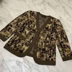 レリアン ジャケット コート ノーカラー アウター トップス