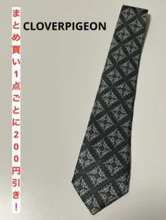 メンズ　ネクタイ　CLOVERPIGEON