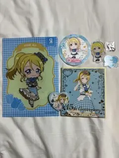 ラブライブ　μ's GIGO コラボカフェ　絢瀬絵里　セット