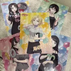 ファミマバンドリクリアファイル5枚