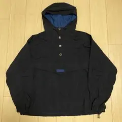 90s Columbia アノラック 黒 コットンウッドプルオーバー ビンテージ