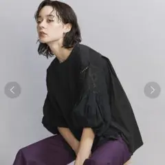 ビューティ＆ユース　バルーンスリーブカットソー　　 アダムエロペ、シップス