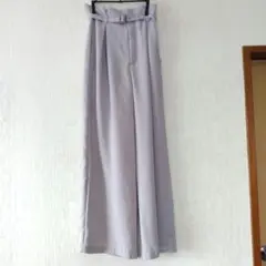 ジーユー　ワイドパンツ　レディース