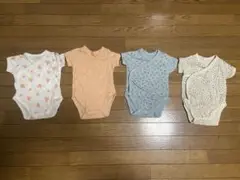 ベビー服 60 ユニクロ肌着4枚セット