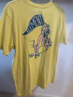ELEMENT イエロー Tシャツ M