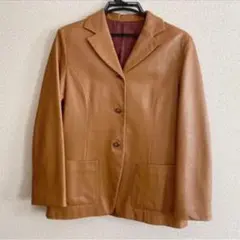 Lois CRAYON 羊革 レザー テーラード ジャケット