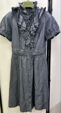 ＊胸元フリルレディースワンピース＊