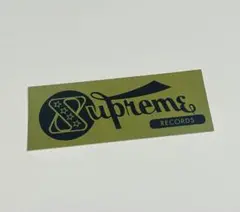 2024SS supreme ステッカー″レコード″モカ
