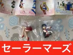 新品未開封未使用　デスクに舞い降りた戦士たち　セーラーマーズ　ミニフィギュア