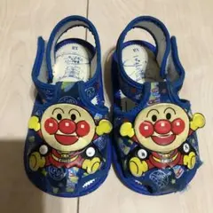 アンパンマン ベビーサンダル 13cm 青