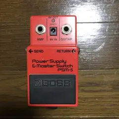 BOSS 1982年製 PSM-5 箱、ケーブル、取説、ステッカー付属 BOSS PSM-5 Power Supply＆Master Switchをレビュー | 魔法の箱