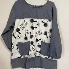 ミッキー グレーエプロン♡