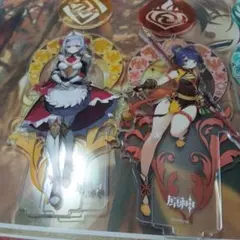 原神　アクリルスタンド　まとめ売り ノエル　アンバー　スクロース