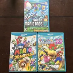 Wii U マリオシリーズソフト3本セット