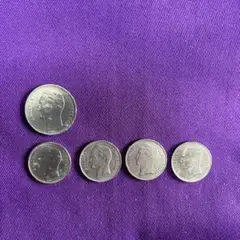 1990年 ベネズエラ 50ボリバル銀貨 初代ベネズエラ中央銀行の建物の銀貨 2025年最新】ベネズエラ コインの人気アイテム - メルカリ