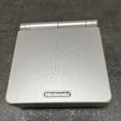 【ジャンク品】ゲームボーイアドバンスSP シルバー本体