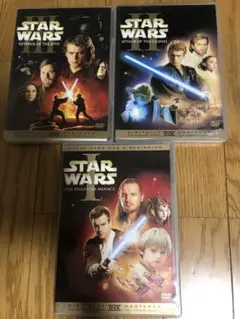 スター・ウォーズ エピソード1〜3 ファントムメナス〜シスの復讐 DVD3作品