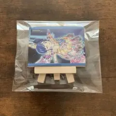 アイカツ　霧矢あおい　キャンバスボードミニ　衣装展
