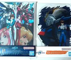 一番くじ　機動戦士ガンダムSEED 　描きおろしビジュアルスタンド　2種類セット