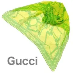 Gucci ホースビット ショール ストール グリーン