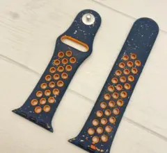 【美品】現行カラー ブルーフレイム S/M 41mm表記 ナイキ スポーツバンド