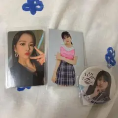 IZONE IVE ユジン トレカ 缶バッジ