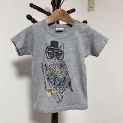 BREEZEブリーズ フクロウ柄Tシャツ ベビー95cm