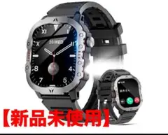 【新品未使用】スマートウォッチ ブラック