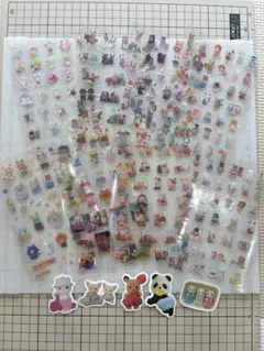 シルバニアファミリー ホログラムシール 8シート⭐︎おまけ付き②