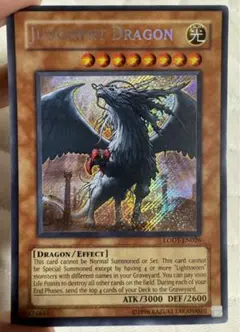 【遊戯王】 裁きの龍　LODT 1stシークレット 英語版 LODT-EN026 Judgment Dragon 裁きの龍 (シークレットレア