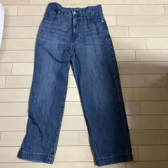 エルーラ　エルコトナ ワイドデニムパンツ