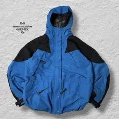 超激レアENSイームスマウンテンパーカーGORE-TEX90s刺繍ロゴブラック