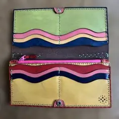 オジャガデザイン　本革　長財布