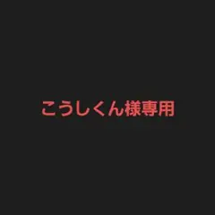 こうしくん様専用