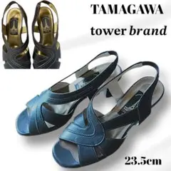 ⭐️サマーセール⭐️［TOWER BRAND ］黒ストラップサンダル