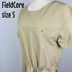 【0164】FieldCore ワークマン 半袖 ワンピース S ベージュ