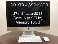 APPLE iMac ME088J/A 3TB FUSION+SSD128GB