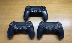 【動作不良品】SONY　DUALSHOCK4　3個セット　CUH-ZCT2J