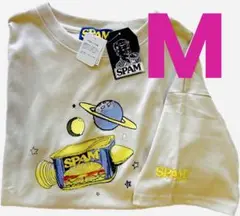 SPAM Tシャツ 新品　スパム　spam 沖縄　M 宇宙　ルームウェア