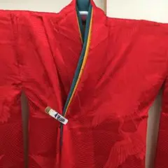 花嫁高級掛下、黄色重ね襟、花嫁帯、飾り帯板(4点)