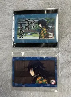 スクエア缶バッジ　冨岡義勇