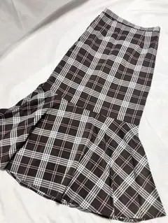 Cutie Blonde 新品未使用 チェック柄 マーメイドスカート レディース