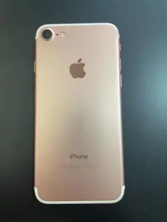 iPhone7 ローズゴールド SIMフリー バッテリー90%