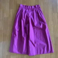 パープル ガウチョパンツ サイズ38