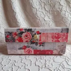 和の赤い薔薇♡蛇腹ファイル