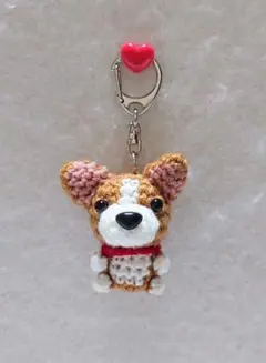 コーギー　キーホルダー（ミニ）