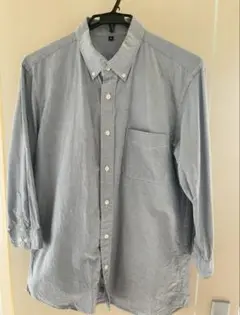 無印良品　メンズ　シャツ　XL 7部袖