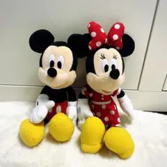 〘匿名配送〙ディズニーリゾート ミッキー＆ミニー ぬいぐるみ セット