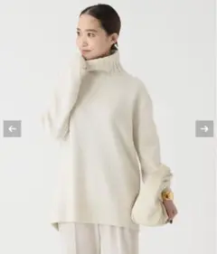 最終値下げ Deuxiemeclasse JADEタートルネックプルオーバー