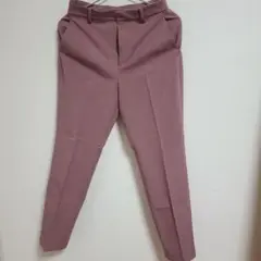 ユニクロ　スマートアンクルパンツ2wayストレッチ　ピンクS
